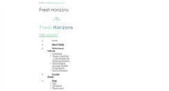 Desktop Screenshot of freshhorizons.co.za